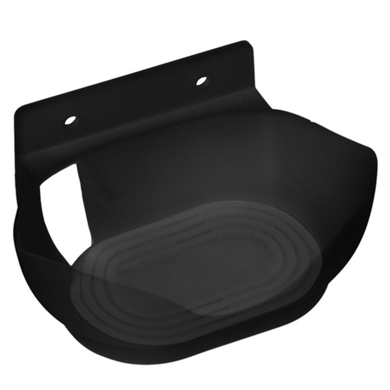 Google Speaker Nest Audio - Space-Saving Smart Speaker Sturdy Black Wall