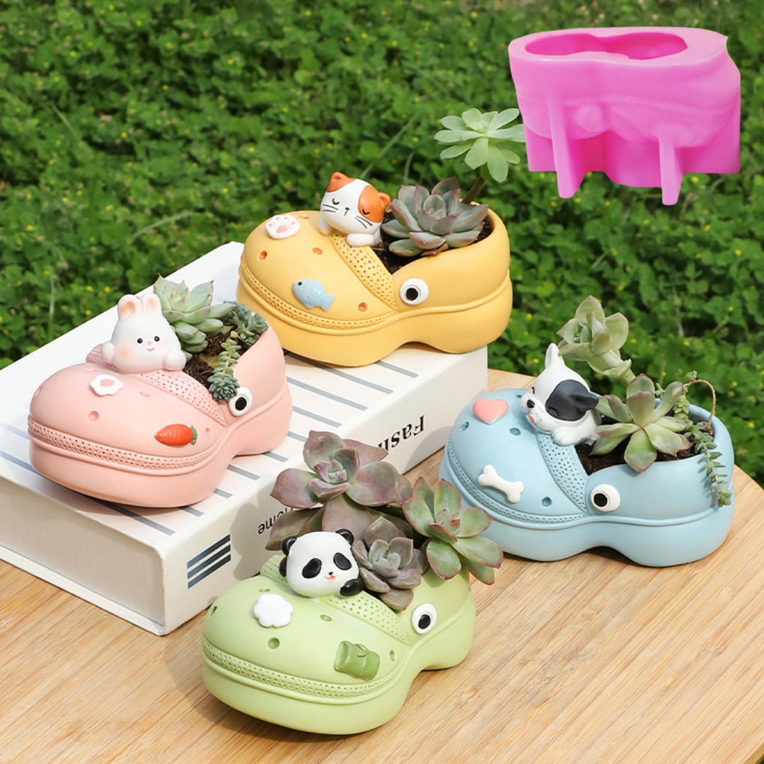 3D Animal Slippers Succulent P - Echeveria Succulent review and price