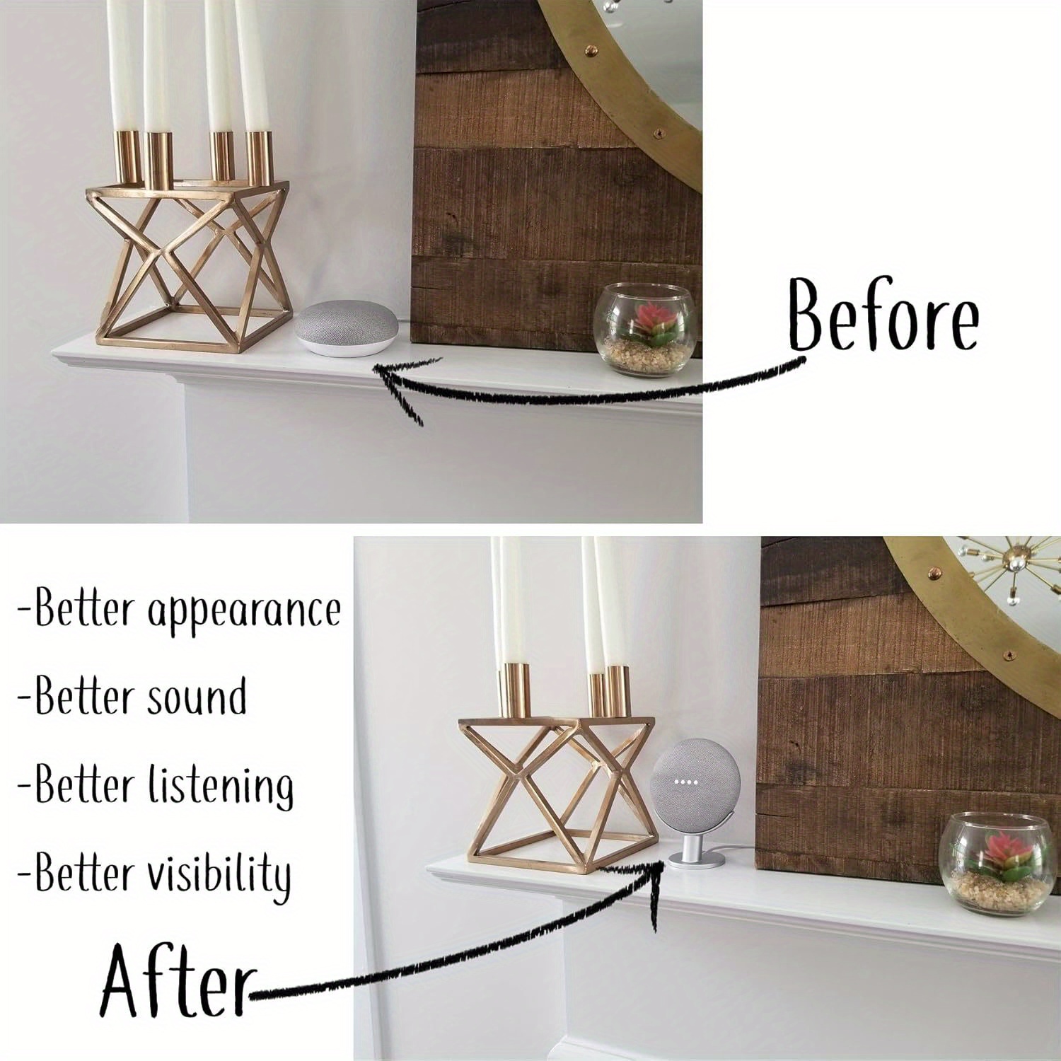 Mini Smart Speaker Display Sta - Google Speaker Nest Audio review and price