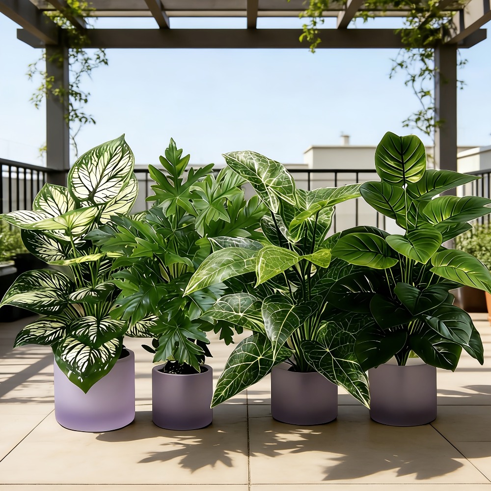 4PC Artificial Plants with 48L - Dracaena Marginata review and price