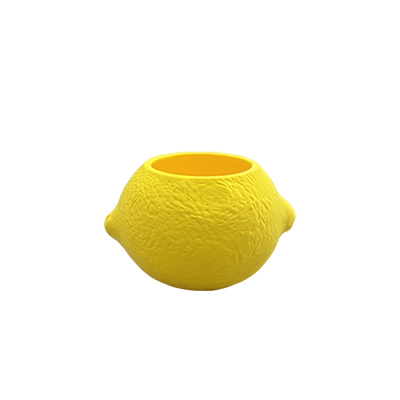 Lemon Shape Decorative Planter - Echeveria Succulent review and price