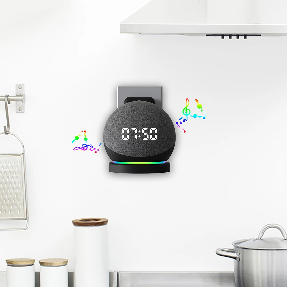 Plastic Speaker Wall Mount Hol - Amazon Speaker Echo Dot 5 review and price
