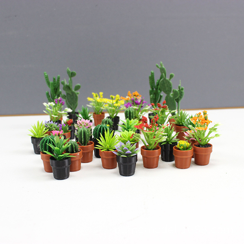 Mini Simulated Plants Cactus S - Echeveria Succulent review and price