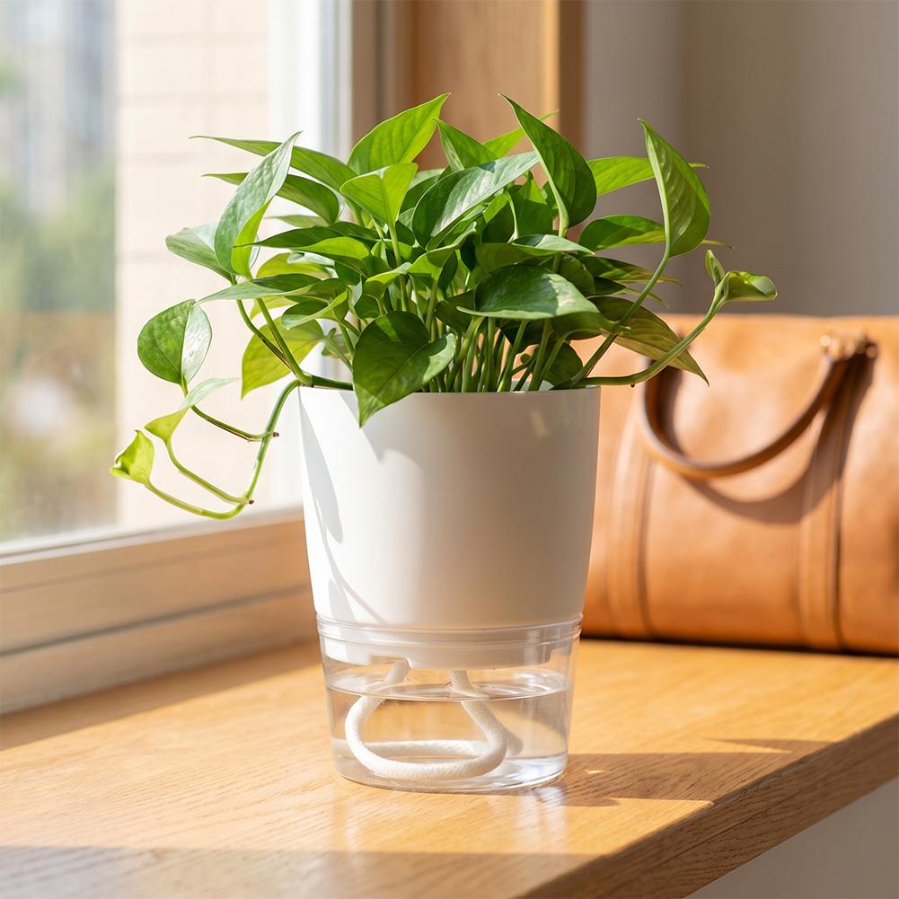 Self Watering Plastic Flower P - Aloe Vera Pot review and price