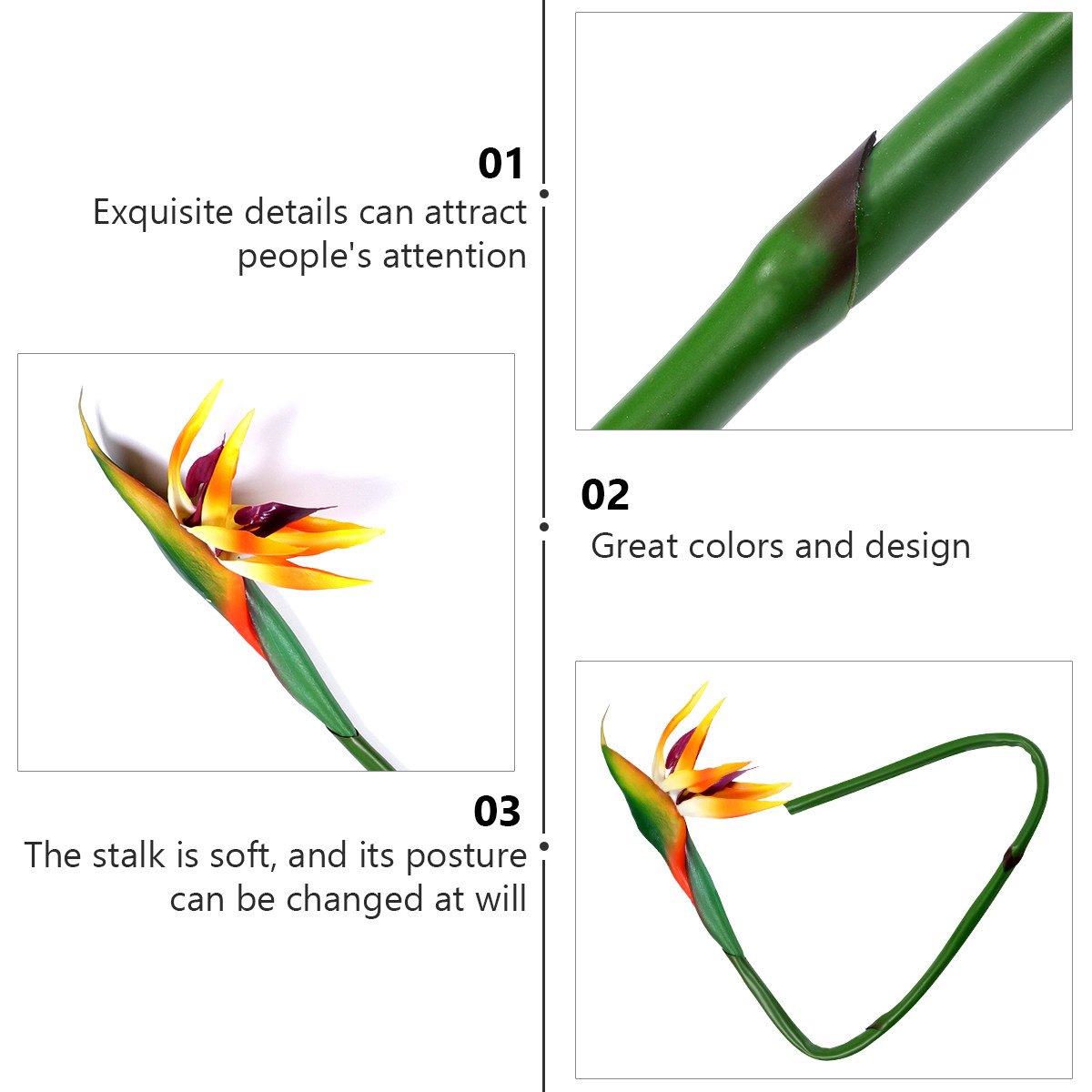 Faux Bird of Paradise Plant Ar - Bird Paradise Strelitzia review and price