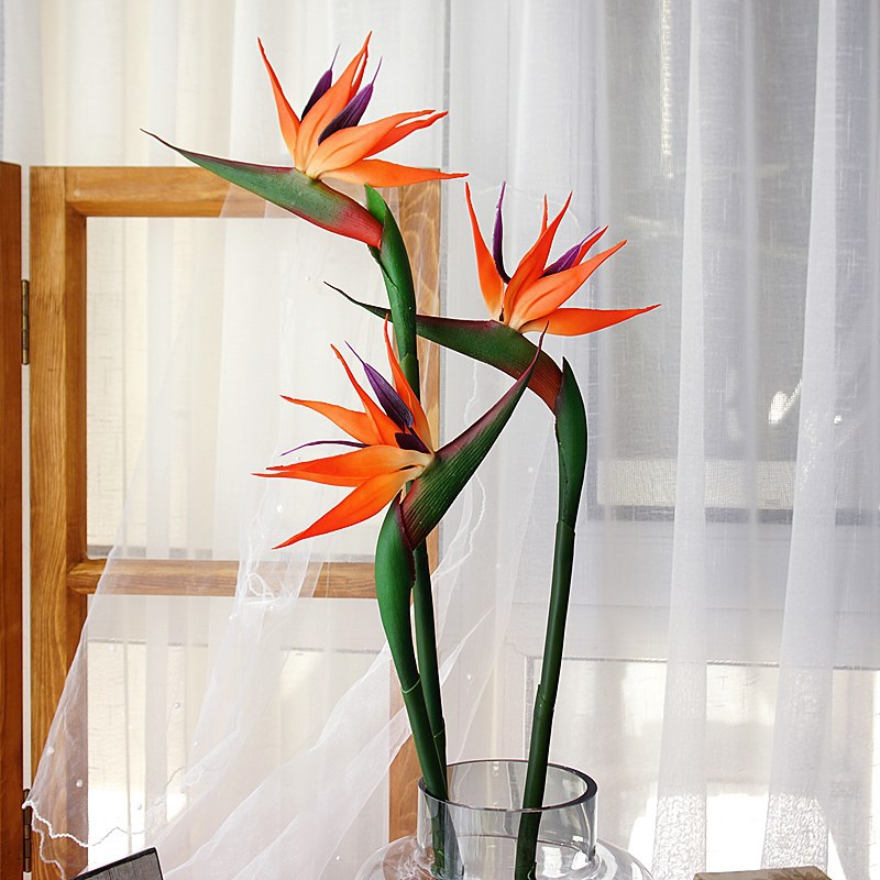 3pcs Artificial Bird Of Paradi - Bird Paradise Strelitzia review and price
